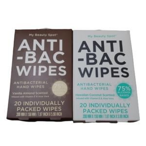 My Beauty Spot antibacterial individual wrap wipes
